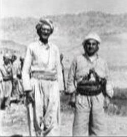 Hunermend M.Şêxo û rêber Barzanî Hunermend M.Şêxo û rêber Barzanî