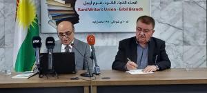 الكاتب محمد حمو في اتحاد كتاب الكرد