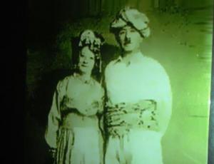 الجنرال احسان نوري باشا وزوجته ياشار خانم